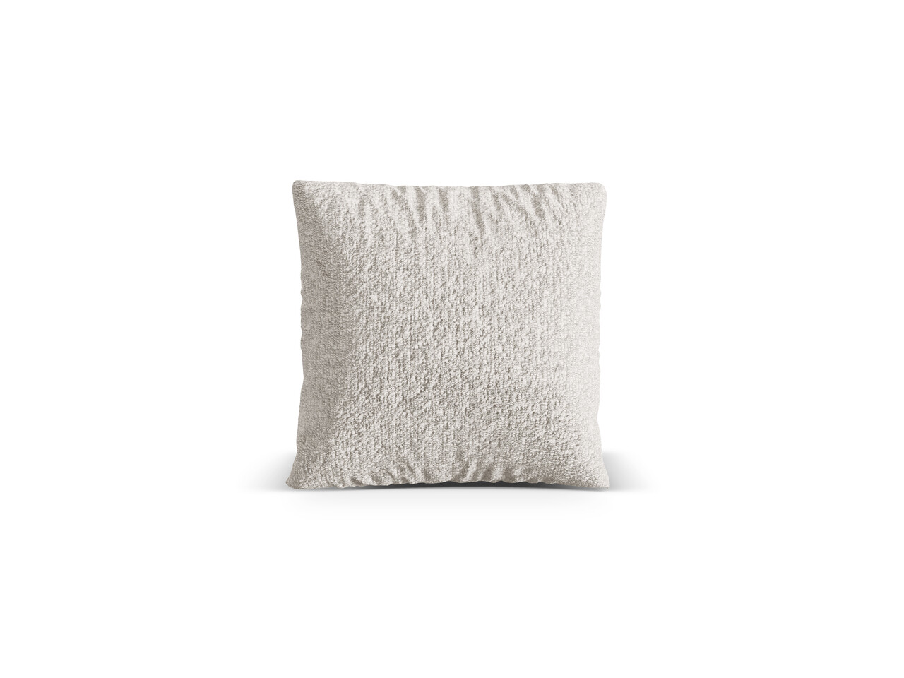 Perna decorativa, Nuria-260, Micadoni Home, 40x40 cm, tesatura boucle, gri bej melange - imagine 3